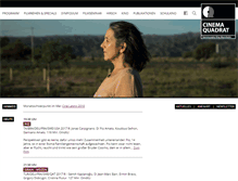 Tablet Screenshot of cinema-quadrat.de